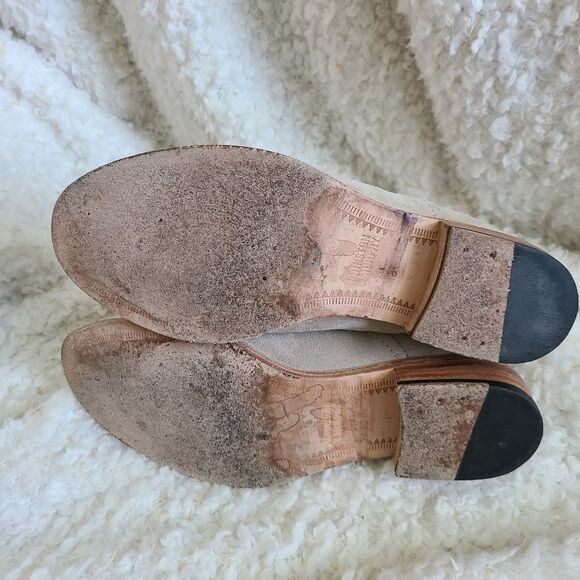 Johnston & Murphy Susi Tan Suede‎ Leather Ankle Boots - Picture 4 of 5